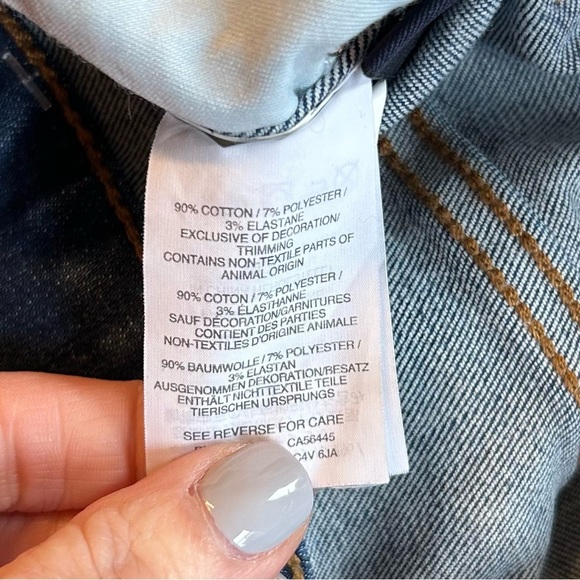 Madewell 10” High-Rise Skinny Denim Jeans: Button-Through Edition Women’s SZ 25 - Picture 10 of 11